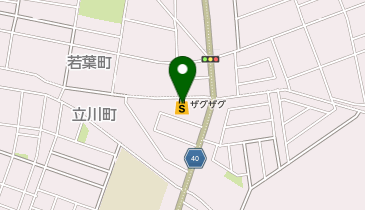 ザグザグわかば店の地図画像
