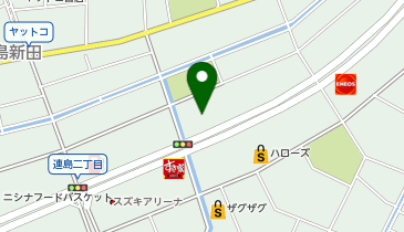 ザグザグ連島東店の地図画像