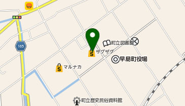 ザグザグ早島店の地図画像