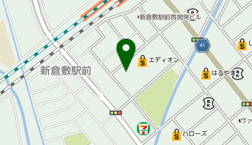 ザグザグ新倉敷店の地図画像