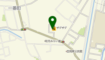 ザグザグ笠岡富岡店の地図画像