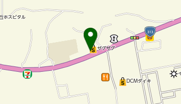 ザグザグ落合店の地図画像