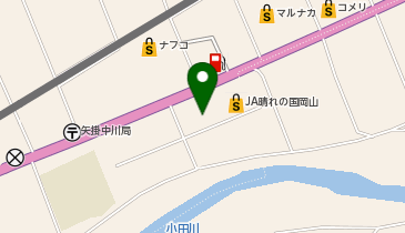 ザグザグ矢掛店の地図画像