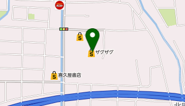 ザグザグノースランド店の地図画像