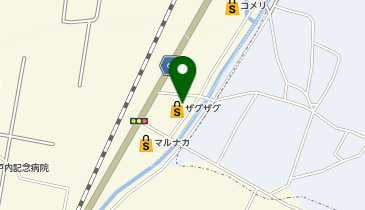 ザグザグ長船店の地図画像