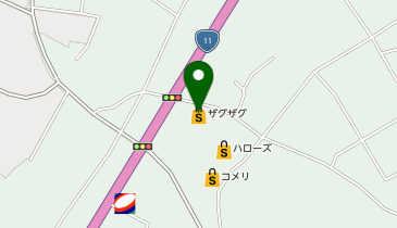 ザグザグ大野原店の地図画像