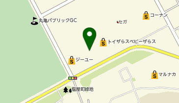 ザグザグ蓬莱店の地図画像
