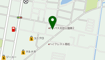 ザグザグ多肥下町店の地図画像
