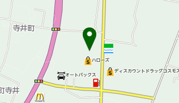 ザグザグ仏生山店の地図画像