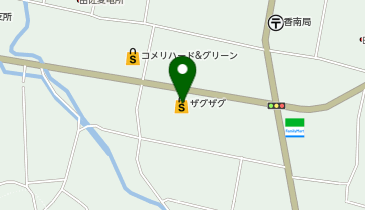 ザグザグ香南店の地図画像