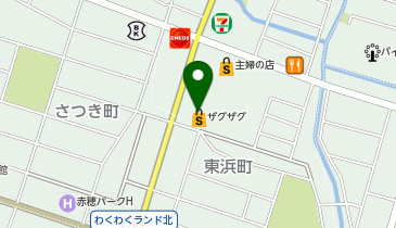 ザグザグ赤穂尾崎店の地図画像