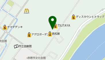 ザグザグ赤穂中広店の地図画像