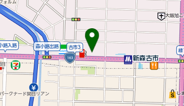 JOYFIT24 ジムLITE  新森古市 | 24時間営業フィットネスジムの地図画像