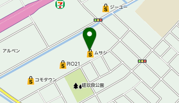 JOYFIT24 新発田の地図画像