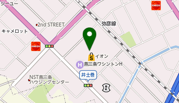 JOYFITイオン県央の地図画像