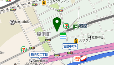 JOYFIT24 ジムLITE  灘岩屋 | 24時間営業フィットネスジムの地図画像