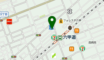 JOYFIT24 ジムLITE  JR六甲道駅前 | 24時間営業フィットネスジムの地図画像