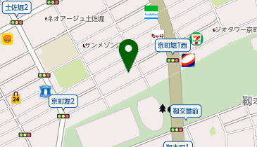 JOYFIT24 靭公園 | 24時間営業フィットネスジムの地図画像