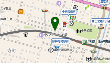 JOYFIT24 阪神尼崎駅前 | 24時間営業フィットネスジムの地図画像