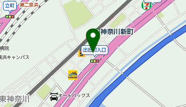 JOYFIT24 ジムLITE  神奈川新町 | 24時間営業フィットネスジムの地図画像