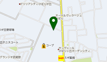 JOYFIT YOGA フレスポひばりが丘 | 性専溶岩ホットヨガスタジオの地図画像