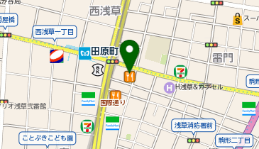 JOYFIT24 田原町 | 24時間営業フィットネスジムの地図画像