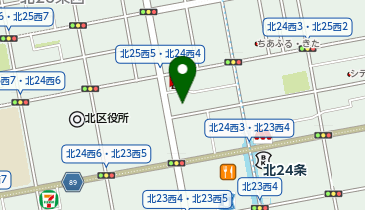 JOYFIT YOGA 札幌北24条の地図画像