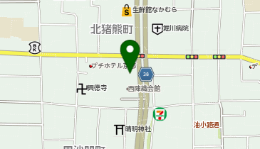 JOYFIT24 堀川今出川 | 24時間営業フィットネスジムの地図画像