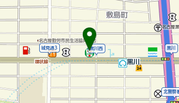 JOYFIT24 ジムLITE 名古屋黒川の地図画像