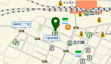 JOYFIT24 ジムLITE  立川 | 24時間営業フィットネスジムの地図画像