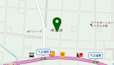 JOYFIT24 LITE  SPA高崎上中居の地図画像