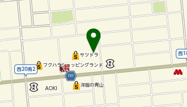 JOYFIT帯広スイミングスクールの地図画像