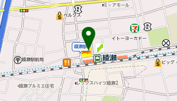 JOYFIT24 綾瀬 | 24時間営業フィットネスジムの地図画像