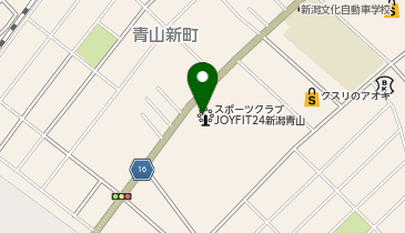 JOYFIT24 新潟青山の地図画像
