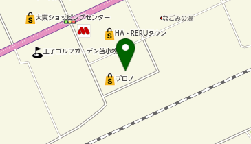 JOYFIT24 LITE  苫小牧柳町の地図画像