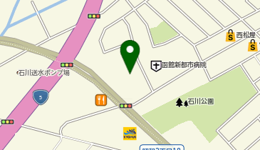 JOYFIT YOGA 函館石川町 | 性専溶岩ホットヨガスタジオの地図画像