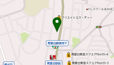 JOYFIT24 ジムLITE 青葉台の地図画像