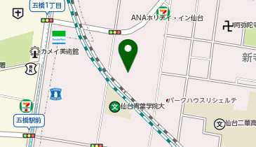 JOYFIT24 ジムLITE  仙台東口の地図画像