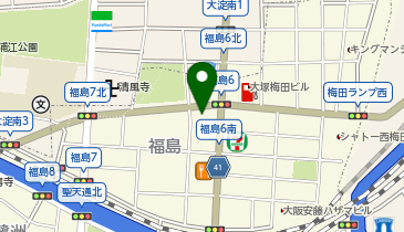 JOYFIT24 西梅田 | 24時間営業フィットネスジムの地図画像