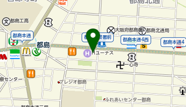 JOYFIT24 ジムLITE  都島本通 | 24時間営業フィットネスジムの地図画像