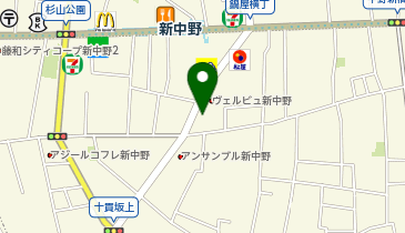JOYFIT24 新中野 | 24時間営業フィットネスジムの地図画像