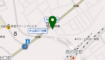 JOYFIT24JR吹田の地図画像