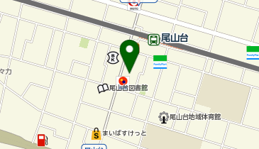 JOYFIT24尾山台の地図画像
