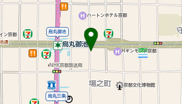 JOYFIT24 烏丸御池駅前 | 24時間営業フィットネスジムの地図画像