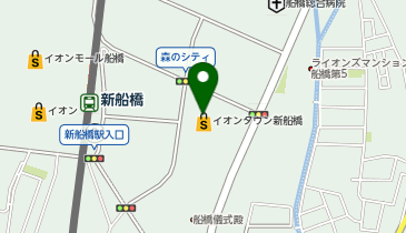 JOYFIT24 イオンタウン新船橋 | 24時間営業フィットネスジムの地図画像