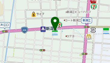 JOYFIT24 ジムLITE  新深江 | 24時間営業フィットネスジムの地図画像