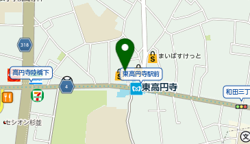 JOYFIT24 東高円寺の地図画像