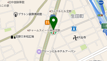 JOYFIT24 ジムLITE 新神戸の地図画像