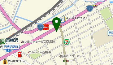 JOYFIT24 西横浜 | 24時間営業フィットネスジムの地図画像