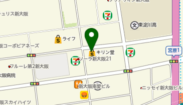 JOYFIT24 ジムLITE  新大阪センイシティ前 | 24時間営業フィットネスジムの地図画像